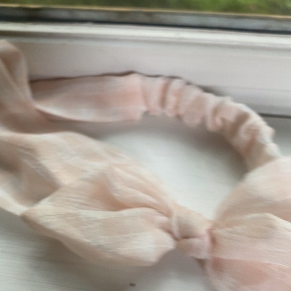 Anthropologie Pink  Bow Headband - Picture 5 of 6